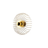 King Vägglampa Guld