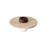 Tor-Tun (H 30 cm) Beige vit Ljuskrona