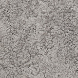 Curly Dubbel Fårskinn Fäll Natural Grey