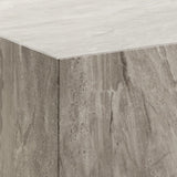 Dijon Soffbord 42x90x90 cm Grå Flod