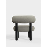 Fat Loungestol Elle Grey White BLW
