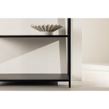 Montevideo Hylla Svart, 70 x 150