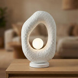 Vasli (H 50 cm) Vit Bordslampa