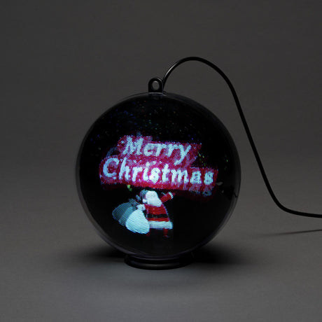Dekorationsboll 180 cm USB Tmer 2h Stående Ljusdekoration Inne 15 cm, Tomtesäck