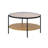 Powis Soffbord Ø84 cm Tawny Natural