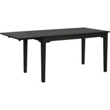 Aker 140x80 cm Matbord svart, 140x80 cm