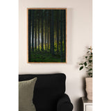Skog Poster Grön, 30 x 40 cm