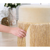 Graz (45 x 47 cm) Sittpuff Guld