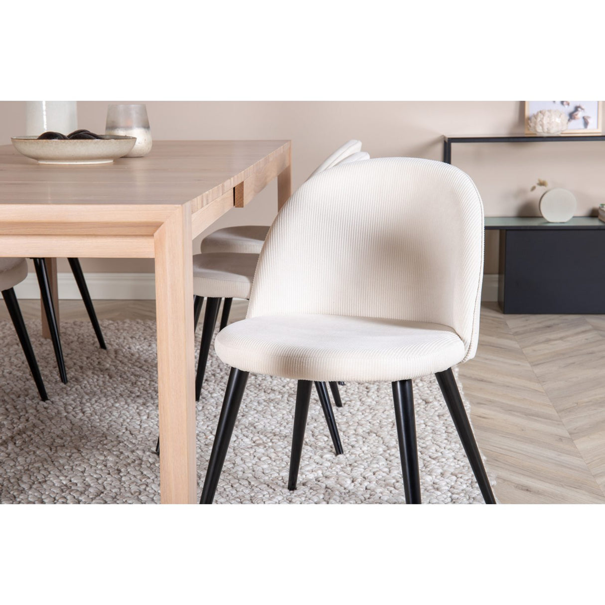 Slider, Velvet Rektangulär matgrupp