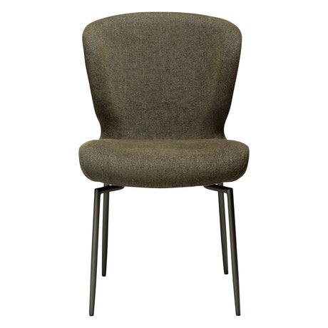 Glory Stol Svängbar Dark Olive, Antique Brass