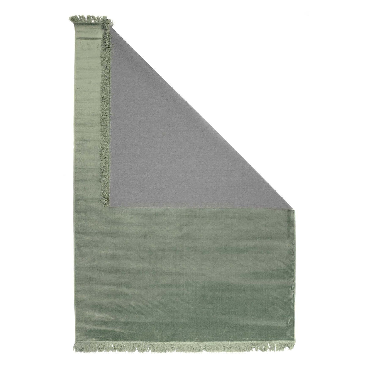 Mona Konstsilkesmatta 67x210 cm Grön