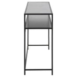 Seaford Konsolbord 79x120x35 cm Svart aska