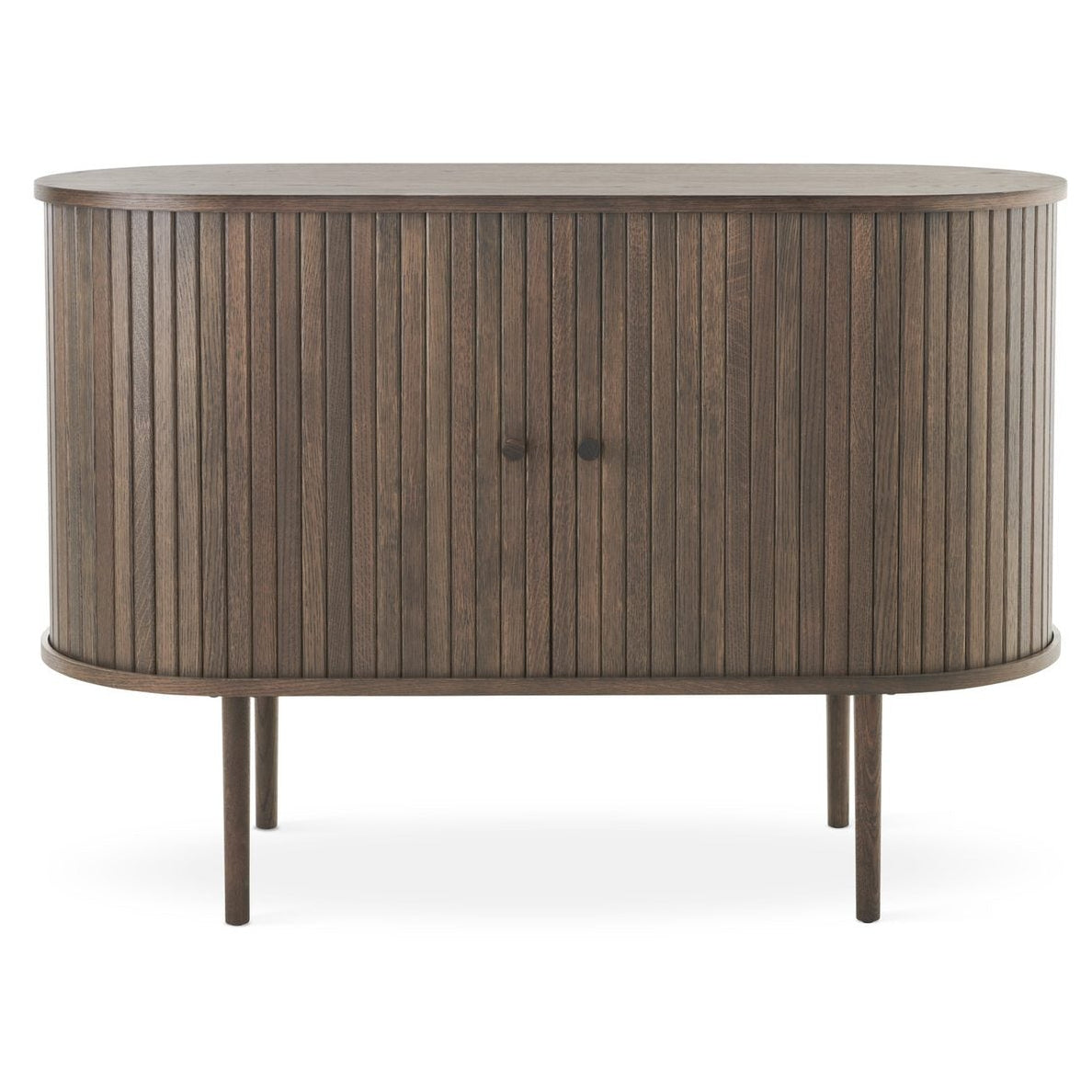 Slide Sideboard Brunlackad Ek, 110 cm