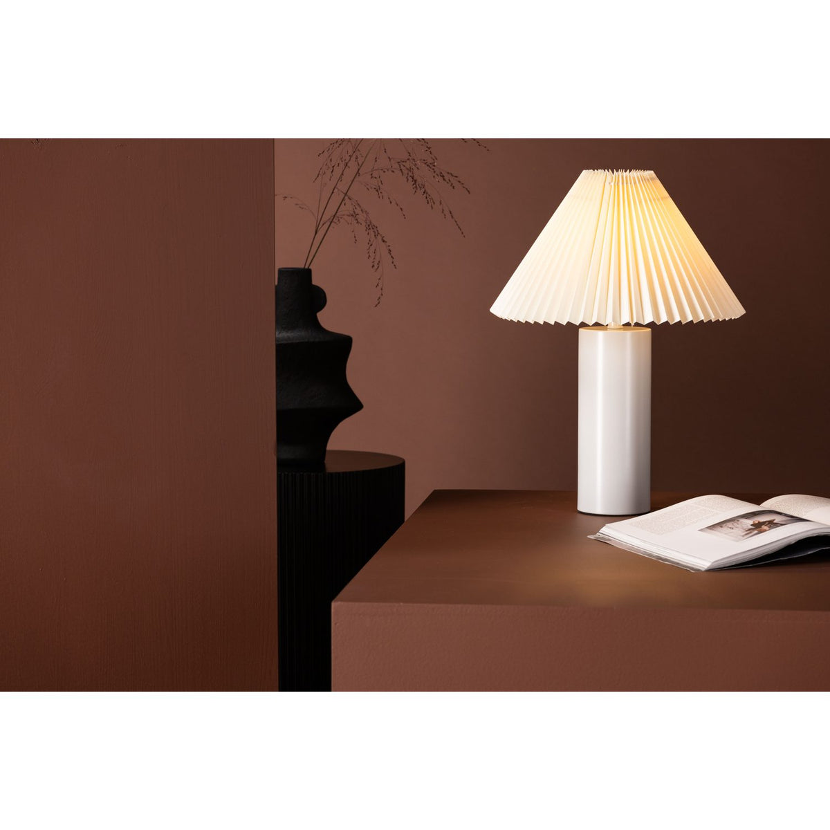 Largin Bordslampa Ljusgrå, 45