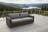 Glendon 3-sits Soffa Dark Brown/Soft Moose