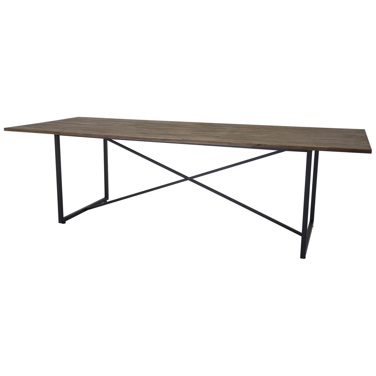 Padang Rektangulärt matbord Natur, 76 x 250 x 100