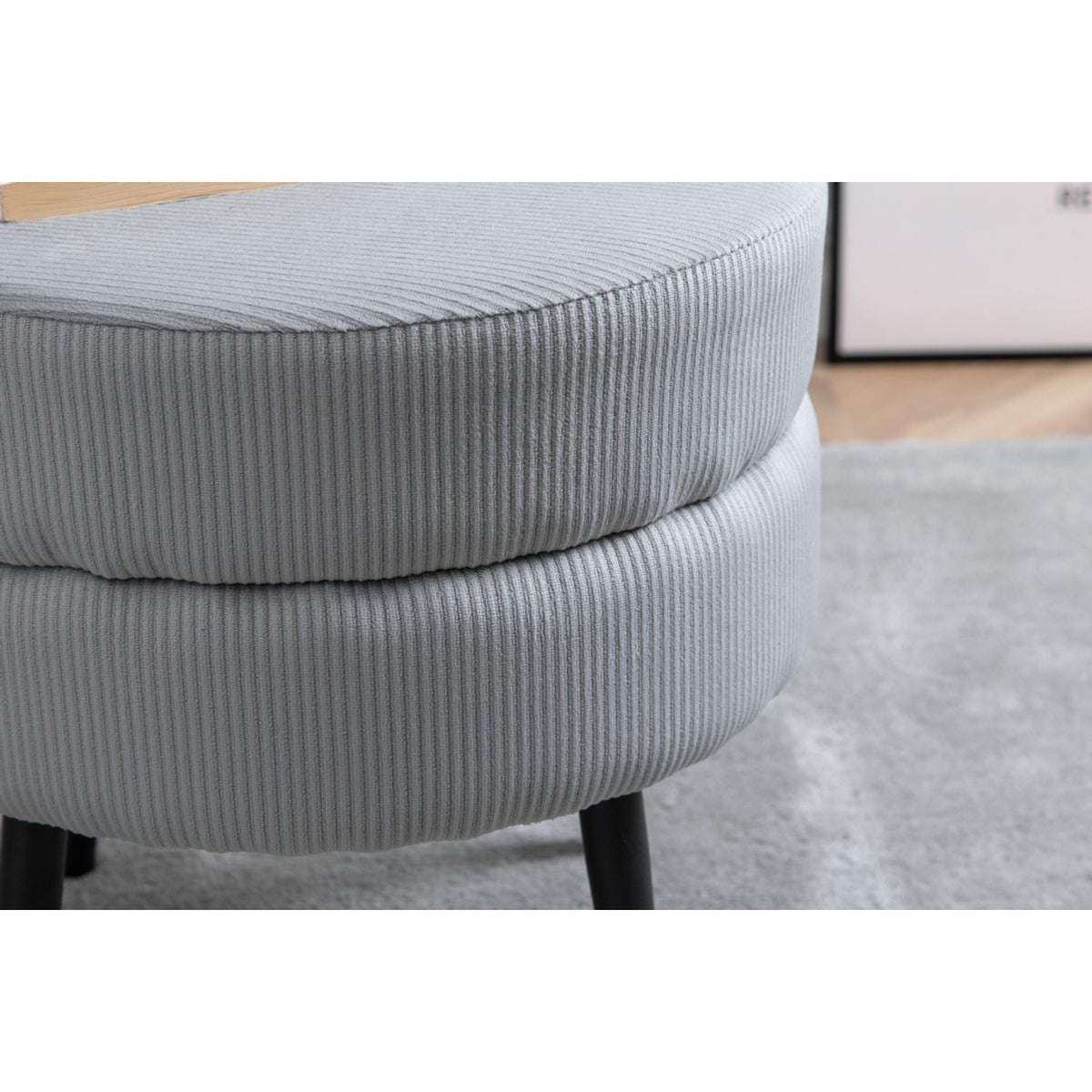 Pot Puff Svart, Polyester manchester