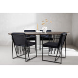 Stone, Richmond Oval matgrupp Svart, Svart, mocka, 220 x 100