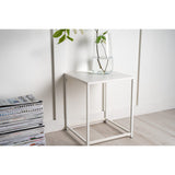 Staal Sidobord White, 37 x 38