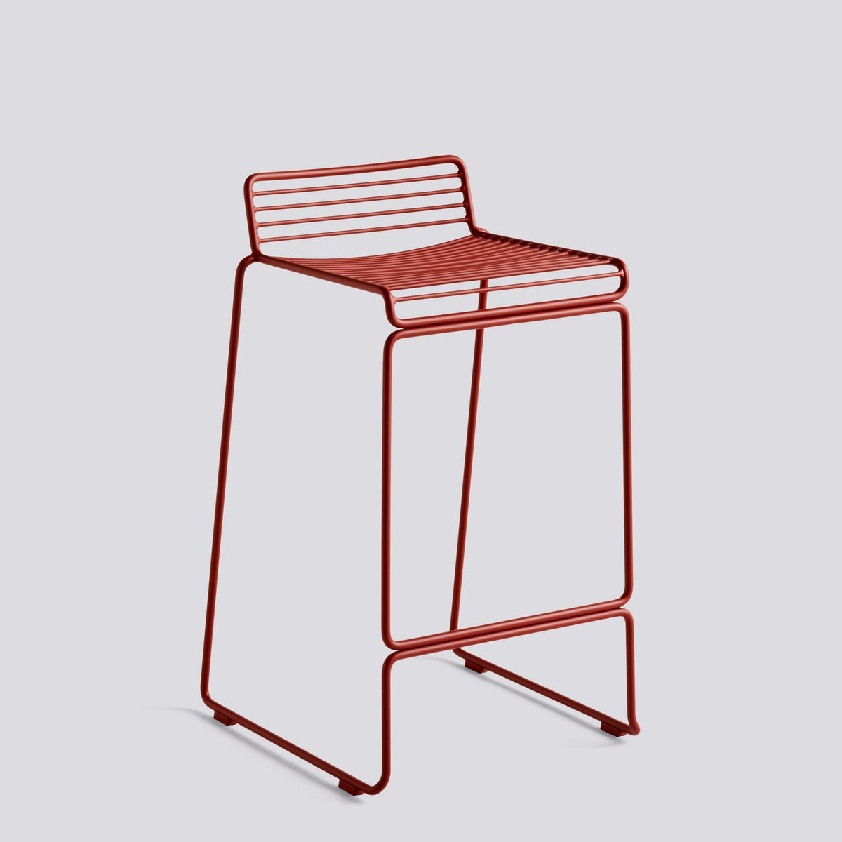 Hee 65 cm Barpall Rust – pulverlackerat stål