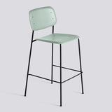 Soft Edge 90 75 cm Barpall Dusty green – ekfaner med vattenbaserad lack