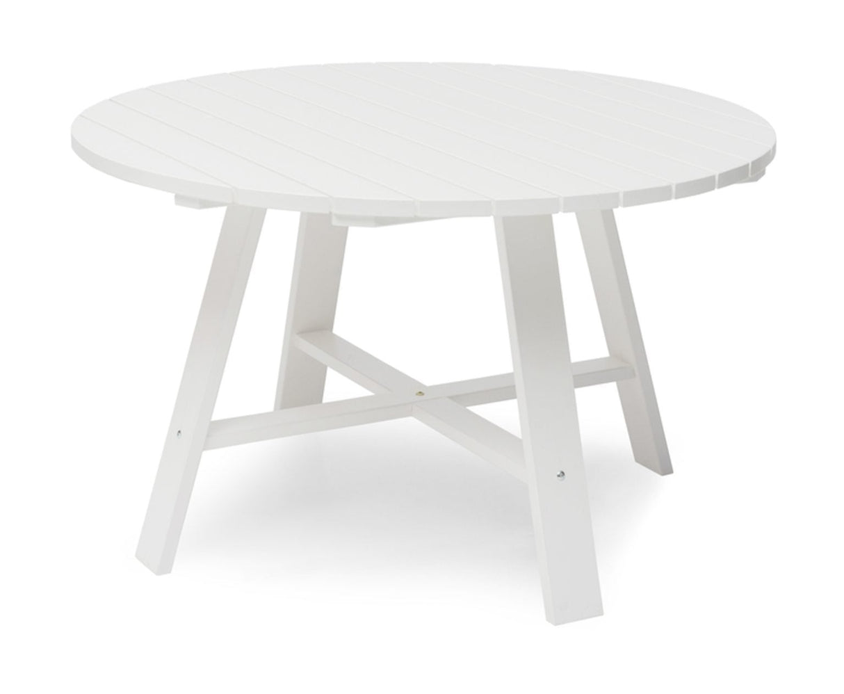 Läckö Utebord Ø120 cm Vit