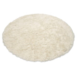 Cloudy Rund 160 cm Matta Naturvit