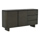 Aldon 3 lådor/2 dörrar Sideboard Brun