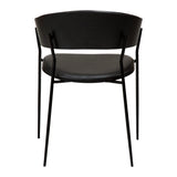 Crib Stol Vintage Black, Black Ash