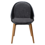 Arch Stol Raven Black, Oak