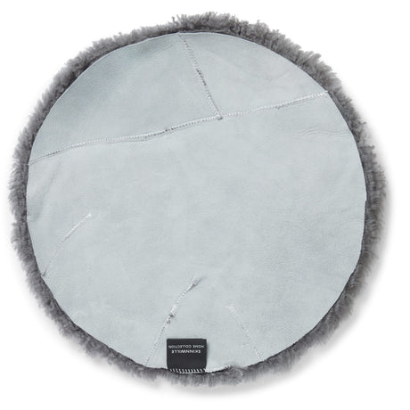 Curly Rund Sittplätt Gotland Grey