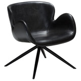 Gaia Loungefåtölj Vintage Black