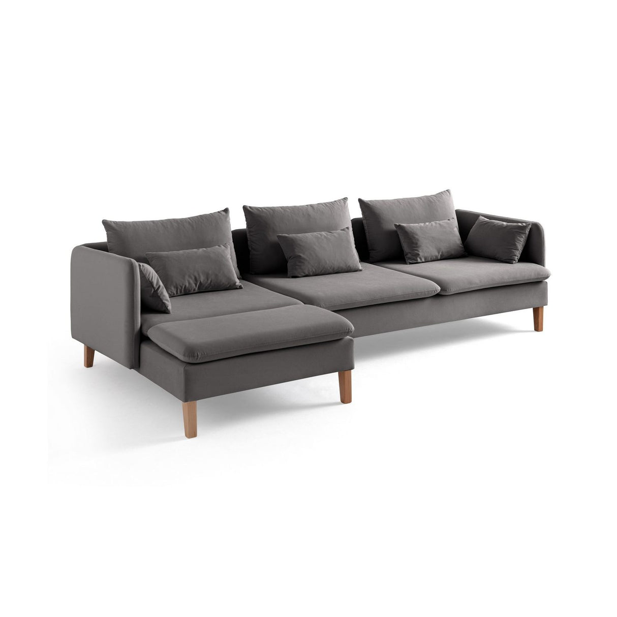 Quito Relax (185 x 95 x 92 cm) Hörnsoffa Antracit