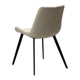 Hype Stol Dove Bouclé, Black