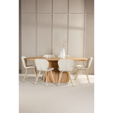 Stjärnö, Lilja Oval matgrupp Beige, Natur, 200 x 90