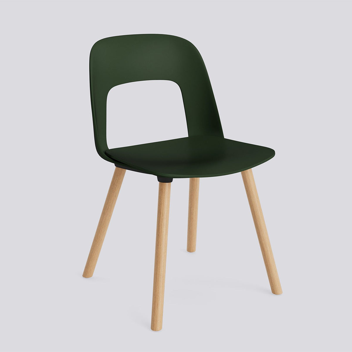 Layout 121 Stol Bottle green, massiv ek med vattenbaserad lack