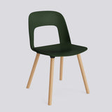 Layout 121 Stol Bottle green, massiv ek med vattenbaserad lack