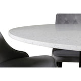 Razzia, Velvet Deluxe Rund matgrupp Vit