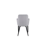 Comfort Matstol Svart, Polyester manchester