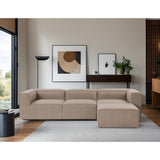 Fora (297 x 66 x 190 cm) Hörnsoffa Brun