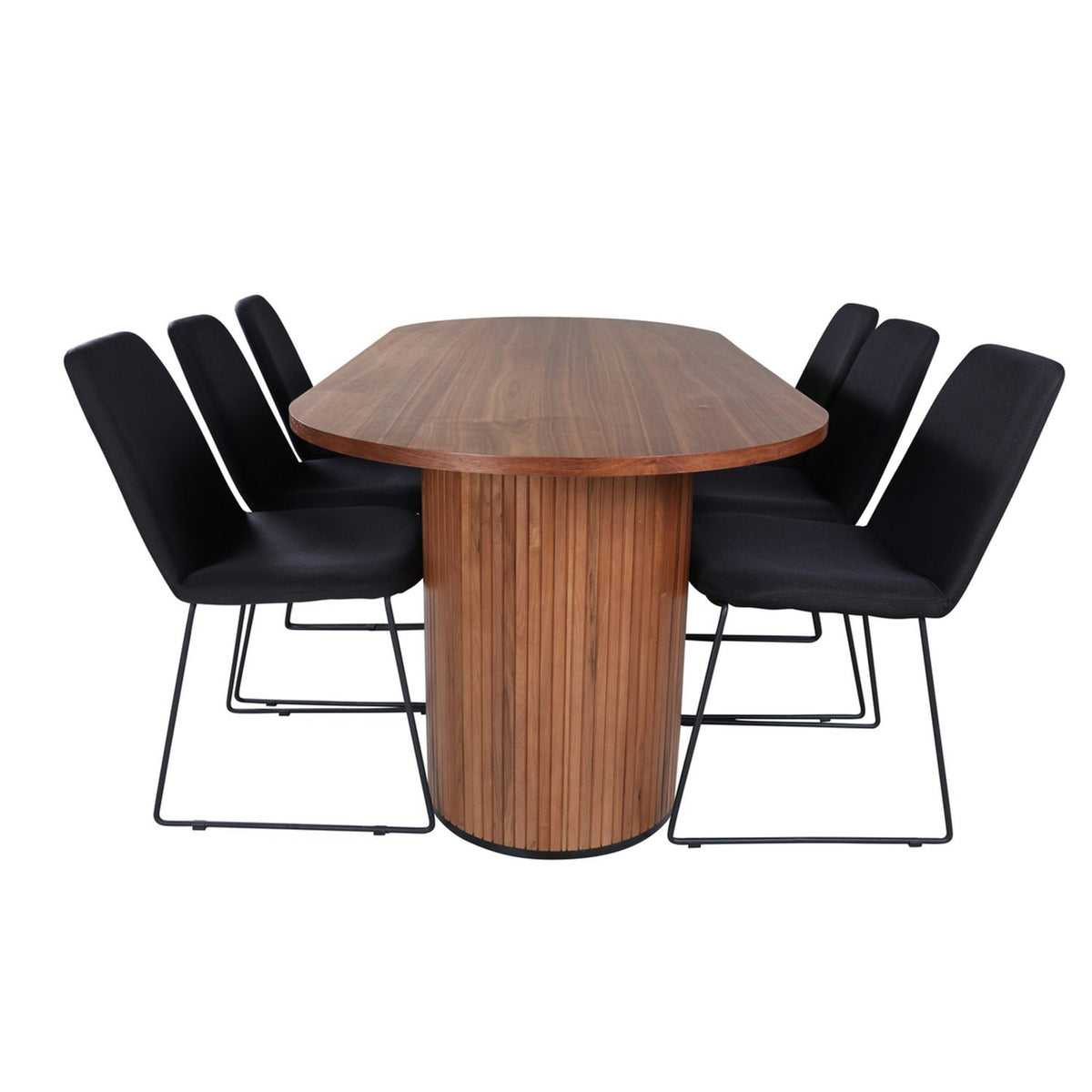 Bianca, Muce Oval matgrupp 200x90x75