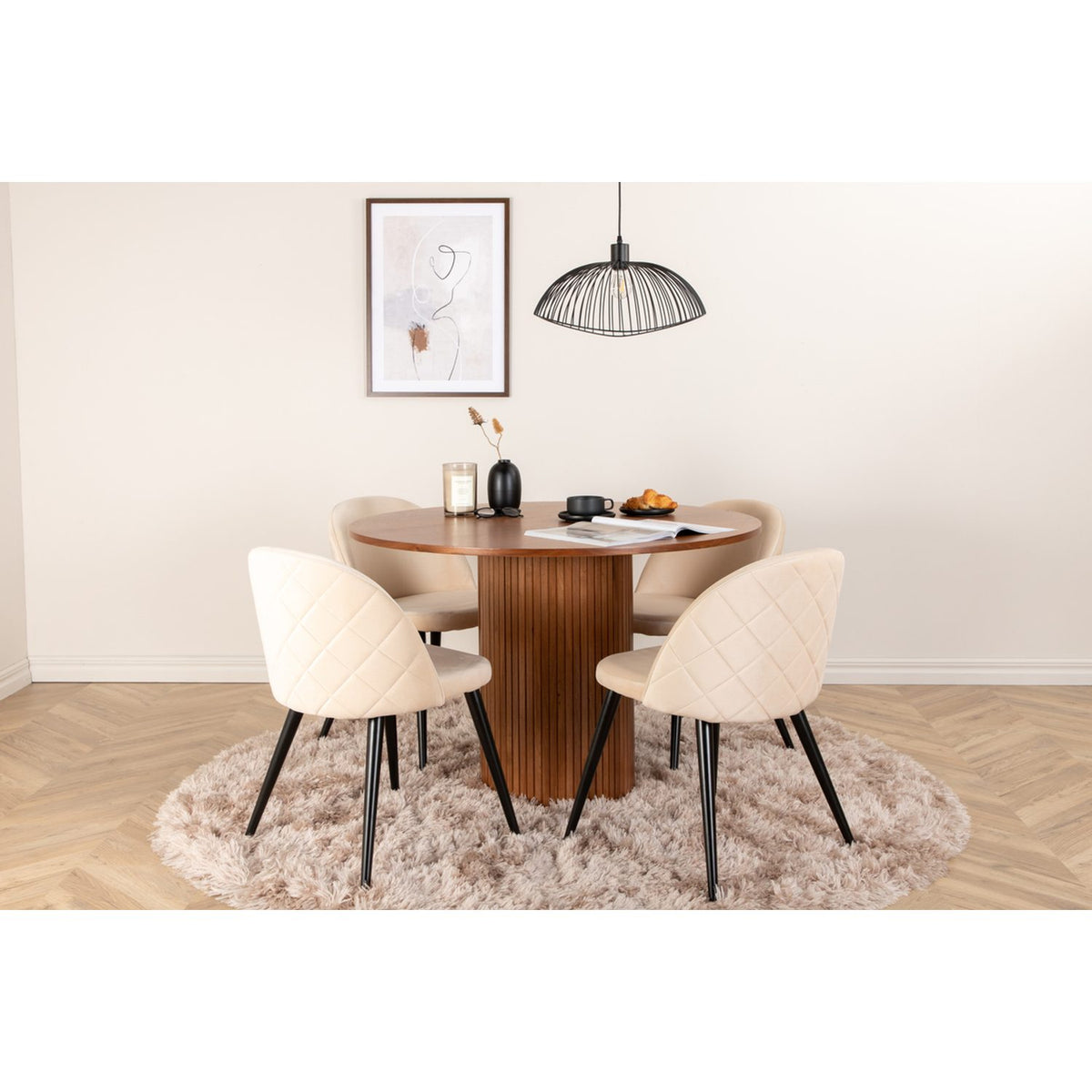 Bianca, Velvet Rund matgrupp