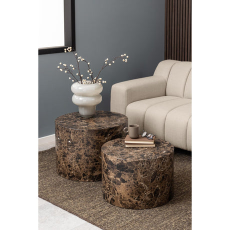 Dijon Satsbord Rund 58x58 cm Brun Dehli