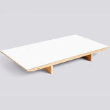 till CPH 30 L50 × B90 cm Iläggsskiva White, Ek med vattenbaserad lack