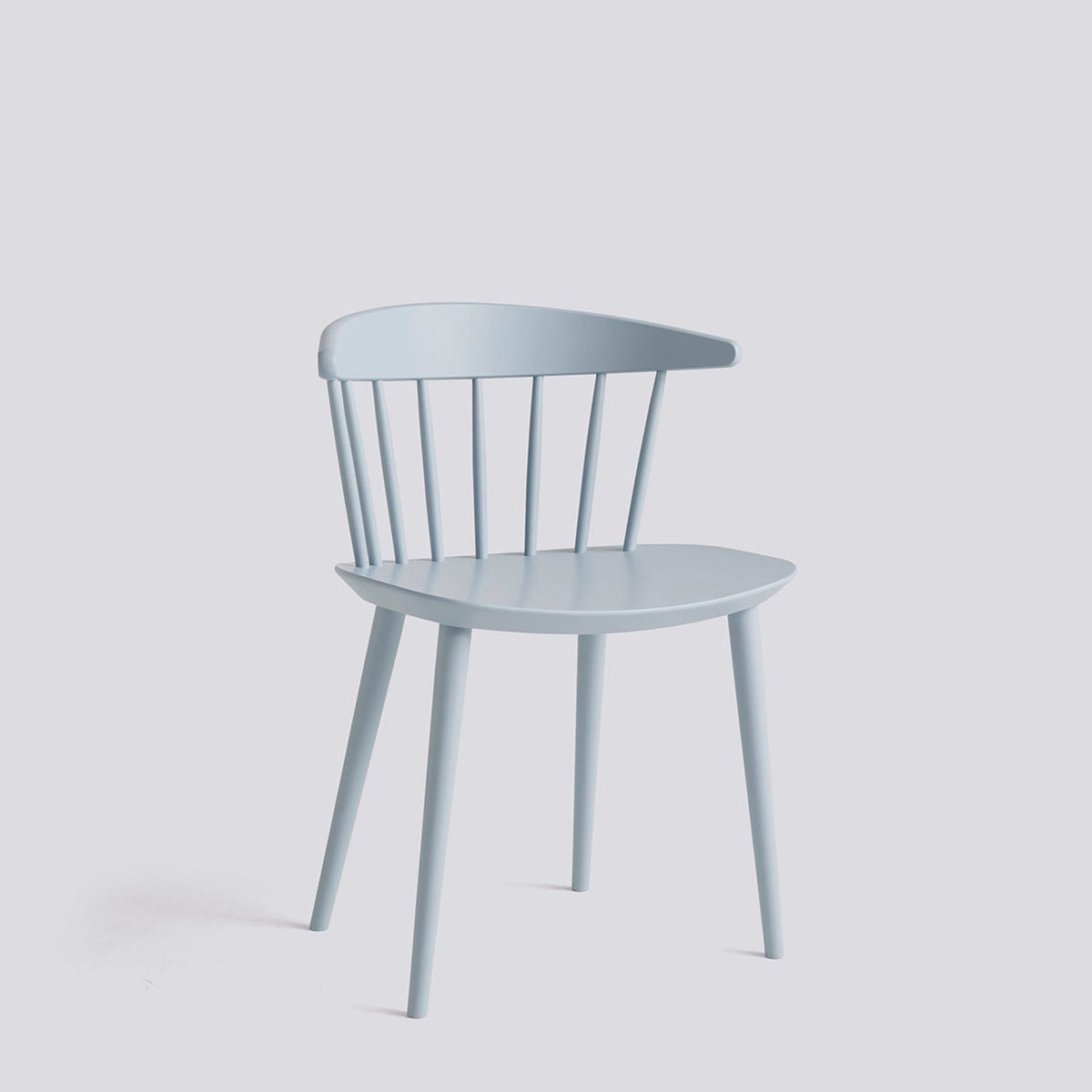 J104 Stol Slate blue – bokfaner med vattenbaserad lack, Slate blue – massiv bok med vattenbaserad lack