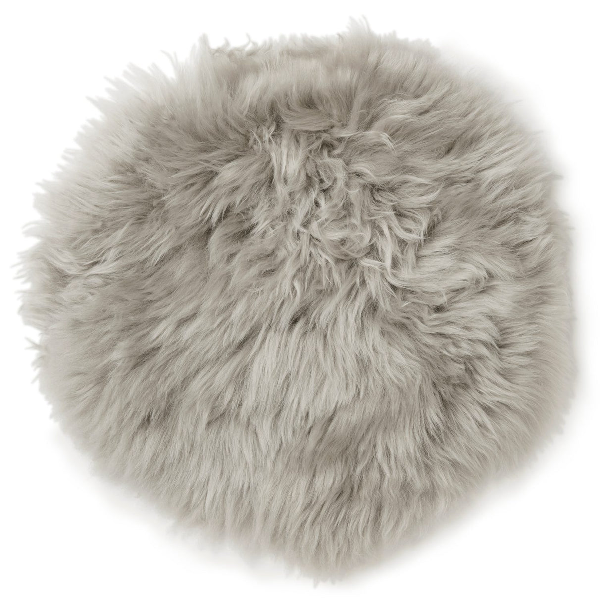 Gently Rund Sittplätt Silver Beige