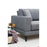 Helsingfors 2-sits (180 x 90 x 85 cm) Mörkgrå 2-sitssoffa
