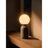 Notti Bordslampa Ljus brun