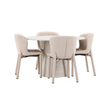 Lanzo, Astoria Runt matgrupp Beige, Beige, 4st