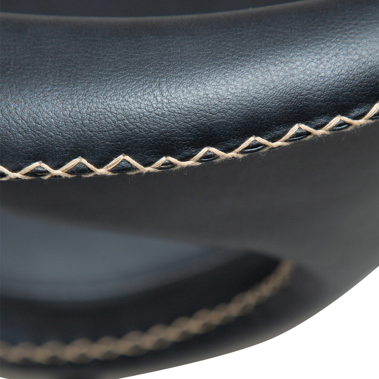 Flair Stol Raven Black Art.Leather, Black